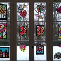 Zimowo – Walentynkowe Działania Artystyczne